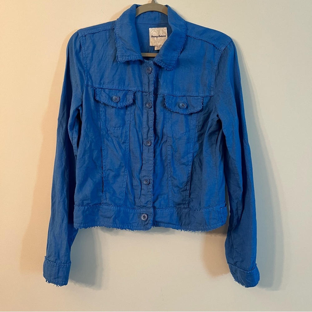 Tommy Bahama Blue Denim Jacket